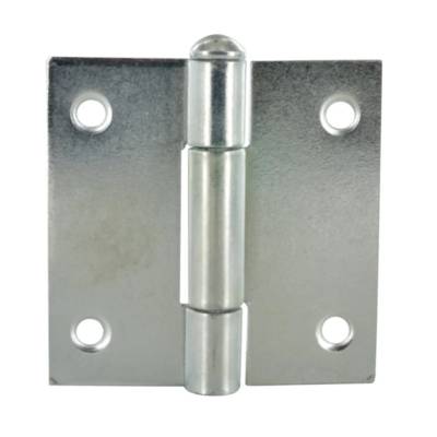 Charnière carrée dégondable acier zingué 60 x 60 mm - Gedimat - NORAIL