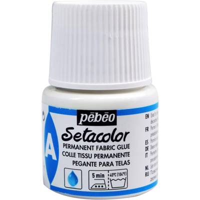 Flacon 45ml Colle Tissus Permanente Auxiliaires Setacolor