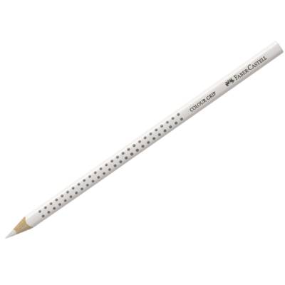 Crayon couleur COLOUR GRIP Mine 3 mm Blanc - FABER-CASTELL