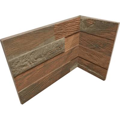 Angle interne INFUSION 3D - 10 x 20 x 15 cm - nut - Gedimat - RONDINE