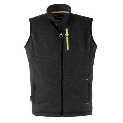 Gilet de travail sans manches SLICK noir - Gedimat