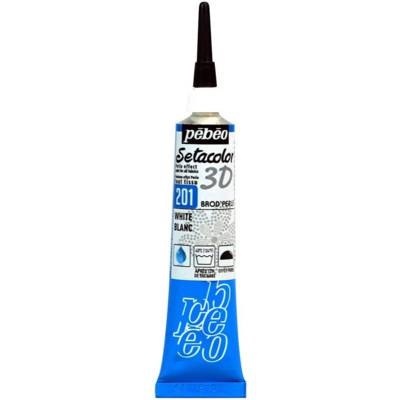 Peinture Setacolor 3D Dimensional Brod'Perle Pearl Effect Tube 20 ml