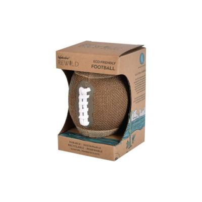 Ballon Rugby REWILD 6'' 15cm en plante Jute