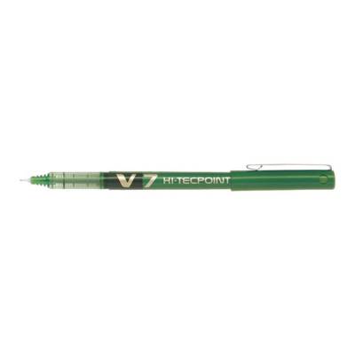 Stylo roller Hi-Tecpoint V7 Encre liquide Pointe moyenne Vert