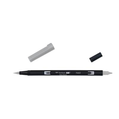 Feutre Dessin Double Pointe ABT Dual Brush Pen N60 gris froid 6