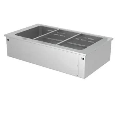 Bain-marie à air 3 GN1/1 à encaster - V1688 - 622141