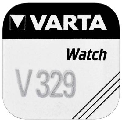 Pile oxyde argent pour montres V329 SR731SW  1,55 Volt, 36mAh