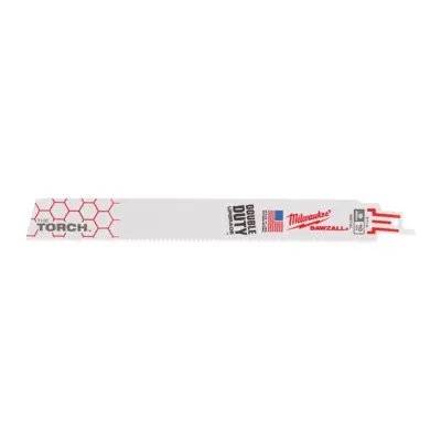 Lame scie sabre TORCH 230 mm x 10 TPI - 5 pièces - MILWAUKEE - 48475713