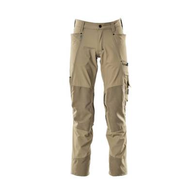 Pantalon avec poches genouillères MASCOT Ultimate stretch - 17179-311-Sable-90-48