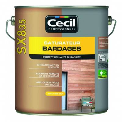 Saturateur bardages SX835 naturel - Gedimat - CECIL PRO
