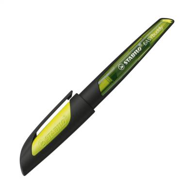 Stylo-plume EASYbuddy plume M pour tous noir/jaune
