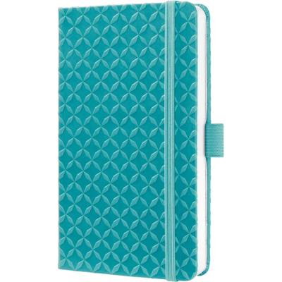 Carnet de Notes "Jolie Flair" A6 Ligné 80g 87 feuilles Turquoise