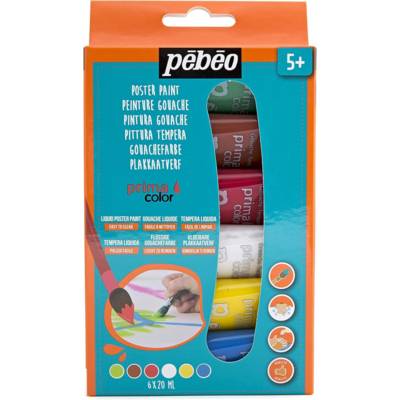 Primacolor Kit Découverte 6 Tubes 20 Ml