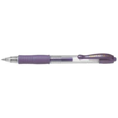 Stylo bille à encre gel G2 07 Metallic Violet métallique