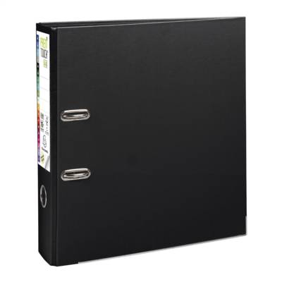 Classeur à levier Prem'Touch polypropylène - Dos 80mm - A4 maxi - Noir - EXACOMPTA