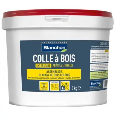 Colle a bois exterieure - d3 5kg - BLANCHON - 03292708 - Maxoutil