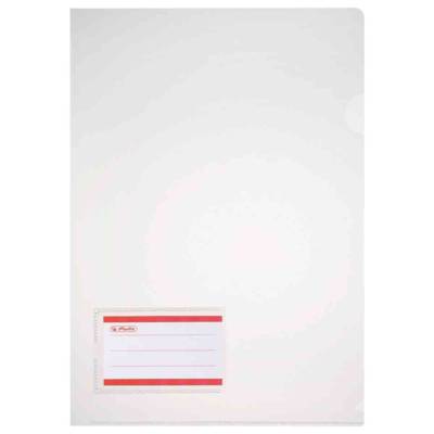 Lot de 10 pochette de présentation, A4, étiquette, transparent