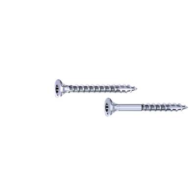 Vis ROCKET tête fraisée acier inoxydable à empreinte étoile diam.3,5mm long.25mm en vybac de 120 pièces - Gedimat - VYNEX