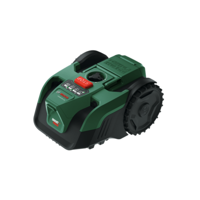 Tondeuse robot VISIMOW18V-100 - BOSCH - avec 1 batterie 4,0 Ah - chargeur - 06008E1000