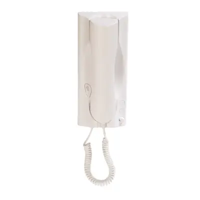 Poste audio universel 5 fils et 2 fils avec sonnerie électronique ou ronfleur - URMET YOKIS - 1133/15