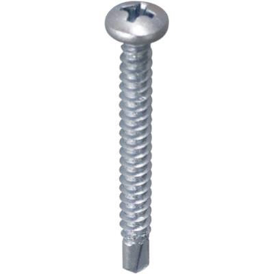 Vis autoperceuse tête cylindrique bombée empreinte Phillips acier cémenté 3,5 x 9,5 mm - Gedimat - NORAIL