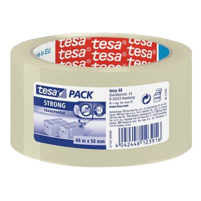 Ruban Adhésif Polypro STRONG 45 microns H50mm x L66 m Transparent