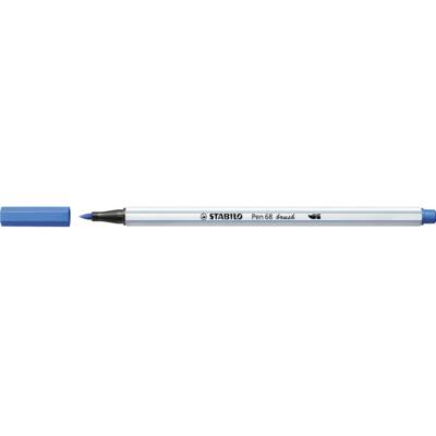 Feutre pointe pinceau Pen 68 brush bleu foncé
