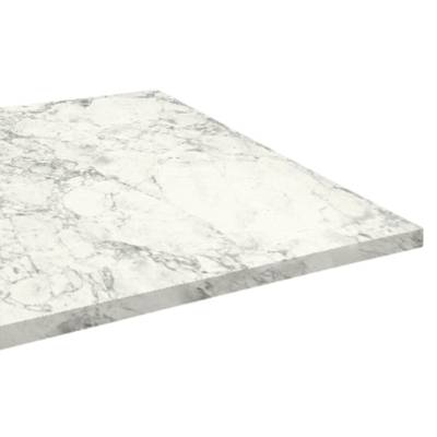 Plateau de table 120x70cm Marbre Bianca Luna - RestooTab