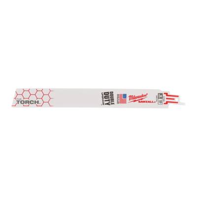 Lame scie sabre TORCH 230 mm x 18 TPI - 5 pièces - MILWAUKEE - 48475788