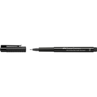 Feutre Pitt Artist Pen Fude hard FH Noir - FABER-CASTELL