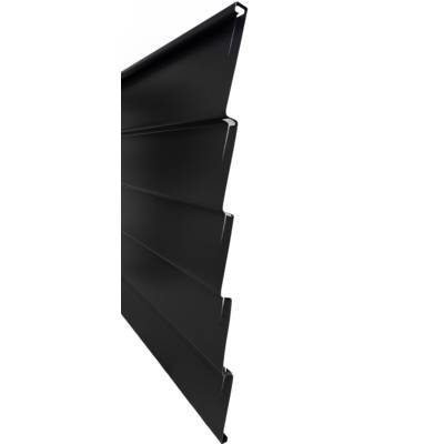1/2 claustra ALUCLIN XL alu - 180 x 93 cm - gris - Gedimat