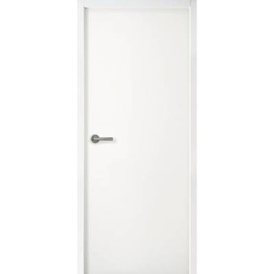 Bloc-porte plane isolant stable climat B Hui.66 mm - 204 x 83 cm - gauche poussant - Gedimat - JELD WEN