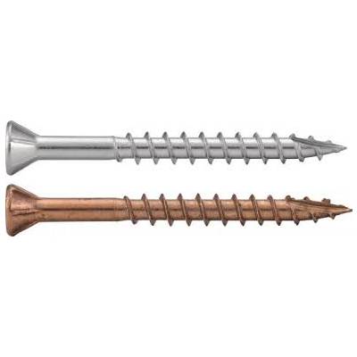 Boîte 200 Vis terrasse tête fraisée 5 x 60 inox A2 Torx 25 ACTON - 623265X60BRUN - Maxoutil
