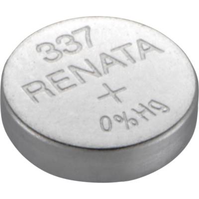 Pile bouton Silver Oxyde 337  / SR416 SW  0% mercure