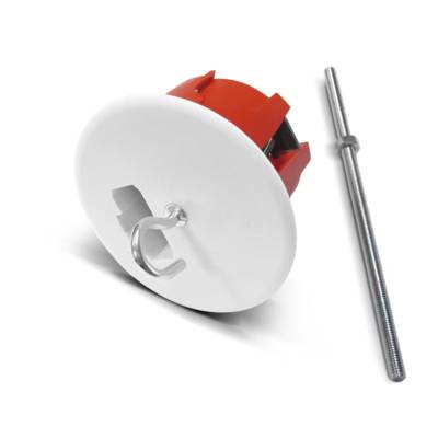 Boite point de centre DCL pour plafonds creux D67mm P50mm - Gedimat - DEBFLEX