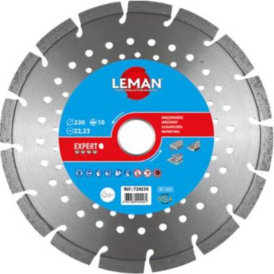 Disque diamant à segment multi-matériaux - Gedimat - LEMAN