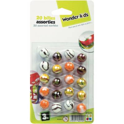 Paquet de 20 billes deluxe