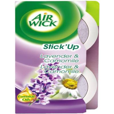 Pack 2 Desodorisants Maison Continu Stick'Up Lavande et Camomille