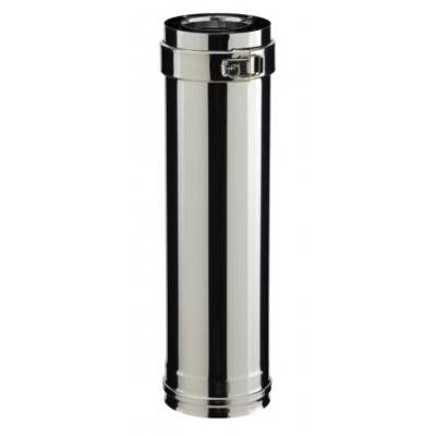 Conduit droit PGI 45 cm Ø100/150 mm Inox POUJOULAT - 37100404 - Maxoutil