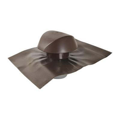 Chapeau vent Atemax Marron collerette VVE12M Ø125 NICOLL - VVE12M - Maxoutil