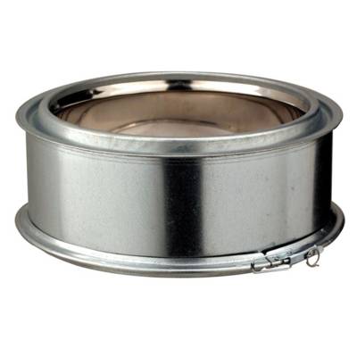 Conduit isolé inox/galva Ø230 L.10 cm POUJOULAT - 32230002 - Maxoutil