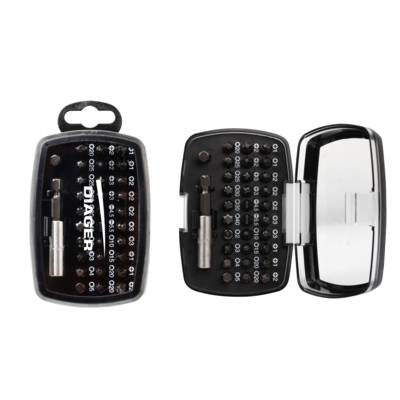 Embout torsion + 1 porte embout standard - coffret de 32 pièces - Gedimat - DIAGER