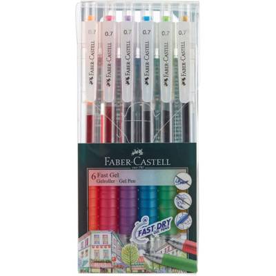 Set 6 stylos roller gel