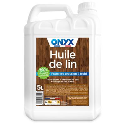 Huile de lin - 5 litres - ONYX - 451046