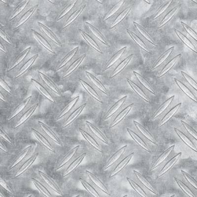 Tôle grain de riz en aluminium brut ép.1,5/2,0mm larg.60cm long.1,00m - Gedimat - ALFER ALUMINIUM
