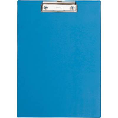 Porte-bloc en carton plastifié A4 bleu clair - MAUL