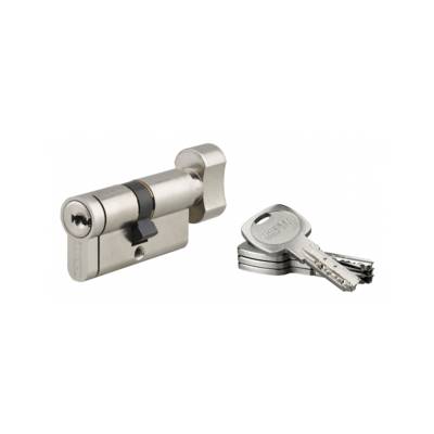 Cylindre bouton TRANSIT 2 profil européen 4 clés 30x30mm - Gedimat - THIRARD