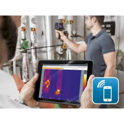 Caméra thermique 872S 320x240 pixels app laser - TESTO - 0560 8725 - Maxoutil