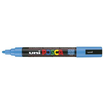 Marqueur pointe conique moyenne pc5m 1,8 - 2,5mm bleu ciel