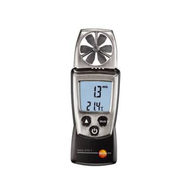 Anémomètre à hélice 410-1, mesure vitesse de l'air, température - TESTO - 0560 4101 - Maxoutil